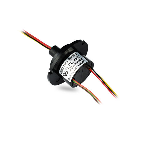 Kapsel-Schleifring - LPC-06F - JINPAT Electronics Co., Ltd. - für Drehtisch / für Kamera / Kunststoff