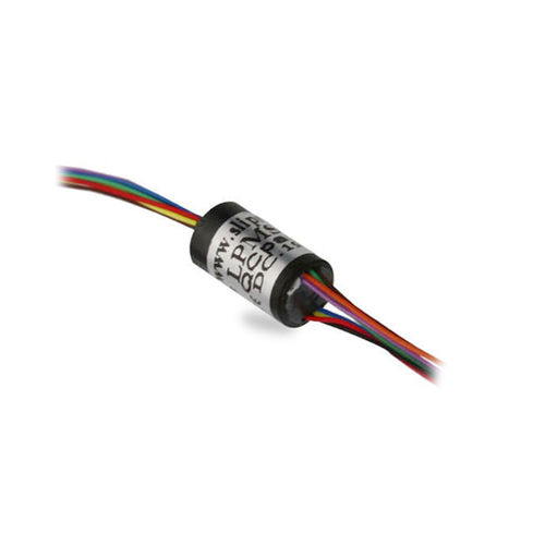 Miniatur-Schleifring - LPMS-08E - JINPAT Electronics Co., Ltd. - Kapsel / für Drehtisch / für Radarantennen