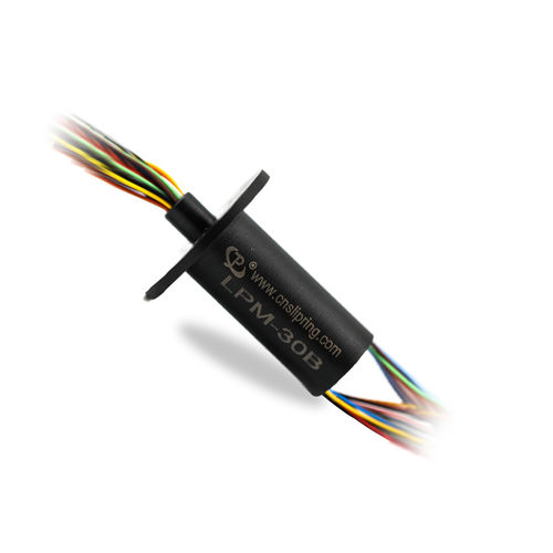 Kapsel-Schleifring - LPM-30B - JINPAT Electronics Co., Ltd. - für Videoüberwachungsanwendung / Gold / Miniatur