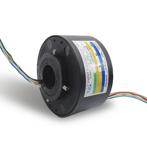 Elektrischer Schleifring - LPT025-0615-16S/0605 - JINPAT Electronics Co., Ltd. - Ethernet / PROFIBUS / Hohlwelle