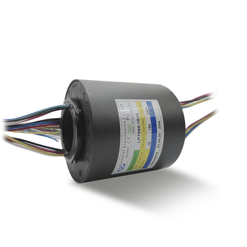 Durchgangsbohrungs-Schleifring - LPT050 -0610/1815 - JINPAT Electronics Co., Ltd. - für medizinische Geräte / für Windkraftanlage / mit Faserbürsten