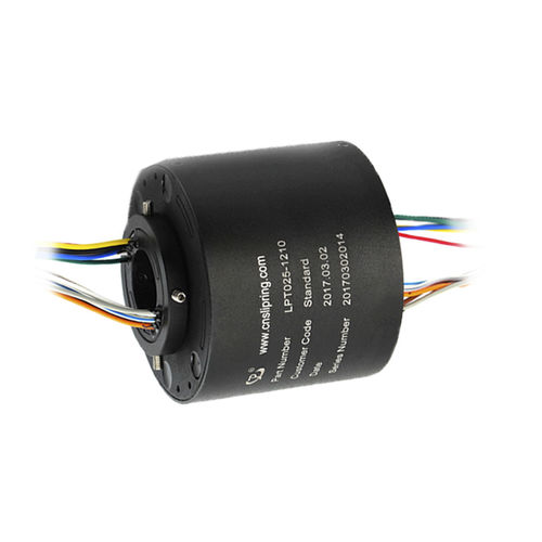 USB-Schleifring - LPT025-1210 - JINPAT Electronics Co., Ltd. - Hohlwelle / kompakt