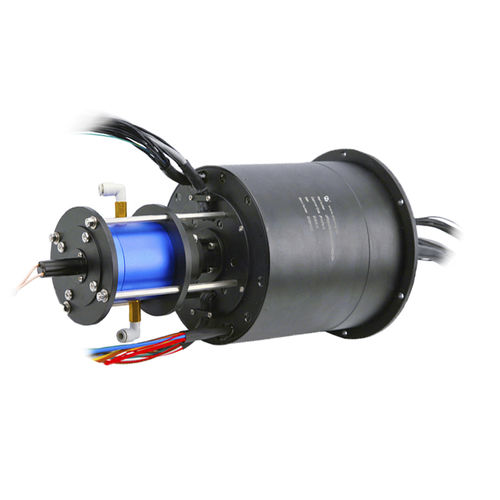 Elektro-optischer Schleifring - LPT000-0720-0203-52S-2E3-HD02-02A - JINPAT Electronics Co., Ltd. - Ethernet / HDMI / mit Durchgangsbohrung