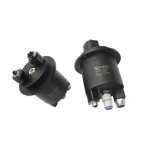 Ethernet-Schleifring - LPT000-0508-E2-01A - JINPAT Electronics Co., Ltd. - mit Durchgangsbohrung / IP65 / konduktiv