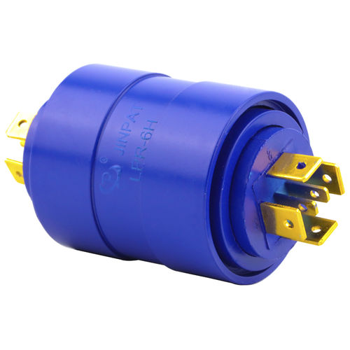 Elektrischer Schleifring - LPR-6H - JINPAT Electronics Co., Ltd. - seriel / mit Vollwelle / Säulen
