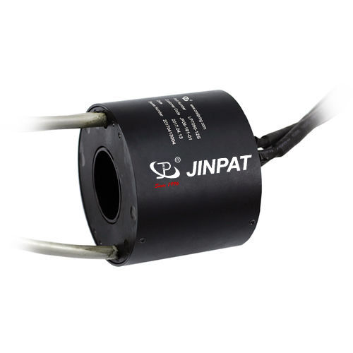 Elektrischer Schleifring - LPT050-12S - JINPAT Electronics Co., Ltd. - mit Durchgangsbohrung / für Robotik / mit Faserbürsten