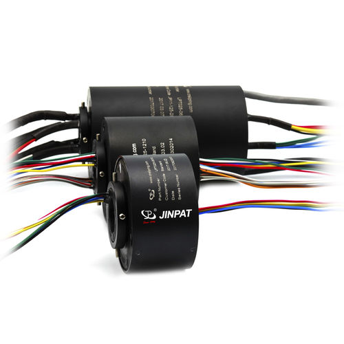 Elektrischer Schleifring - LPT025 series - JINPAT Electronics Co., Ltd. - hydraulisch / pneumatisch / Durchgangsbohrung