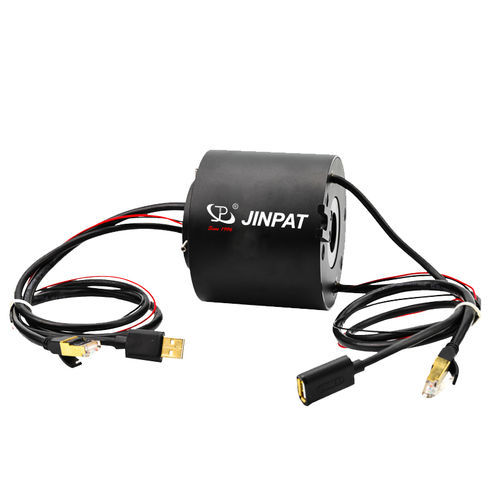Ethernet-Schleifring - JINPAT Electronics Co., Ltd. - Gigabit-Ethernet / Hohlwelle / Kapsel