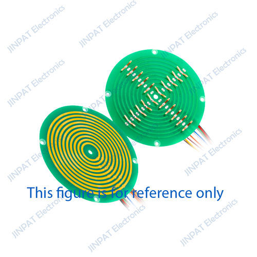 Elektrischer Schleifring - LPKS005-0405 - JINPAT Electronics Co., Ltd. - Pancake-Typ / ultraflach / Glasfaser