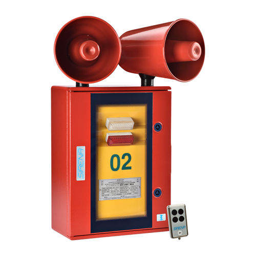 Sirene ohne Leuchtfeuer - SEO 2 SEV/4S.AA - SIRENA S.p.A. - elektronisch / feuerbeständig / IP65