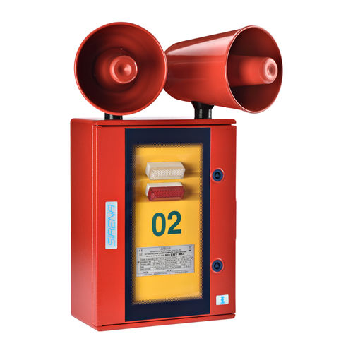 Sirene ohne Leuchtfeuer - SEO 2 SEV/4S.AA PCS - SIRENA S.p.A. - IP65 / leistungsstark