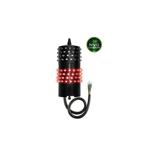 LED-Hindernisfeuer - NAVILITE IR 48V - SIRENA S.p.A. - geringe Intensität / Warnhinweis / rot