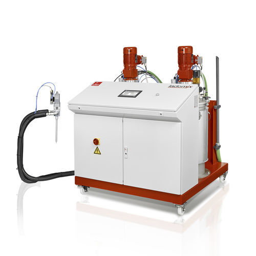 Mischer-Dispenser / Klebstoff - Ladomix - DOPAG - Metering, Mixing and Dispensing Technology - mit Zahnradpumpe / Hochpräzision / mobil