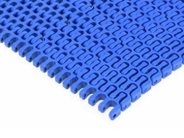 Modulares Förderband - uni Flex ASB series - AMMERAAL BELTECH - Spiralform / blau / hohe Härte