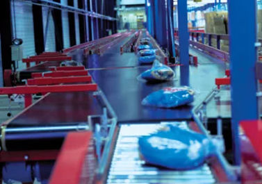 PVC-Förderband - Flexam SW - AMMERAAL BELTECH - für die Recyclingindustrie / für Flughafen / für Blech
