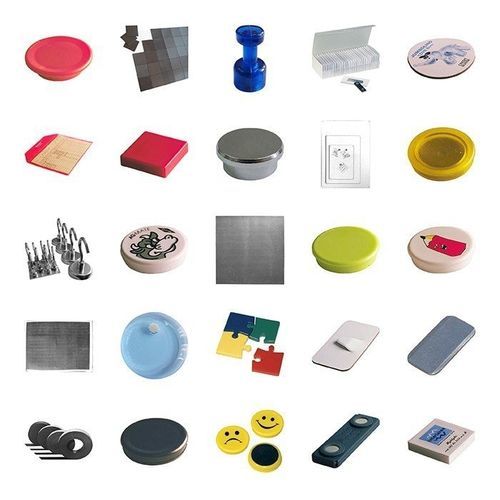Magnet für Bürogebrauch - M series - Maurer Magnetic - Ferrit / rechteckig / Rollen