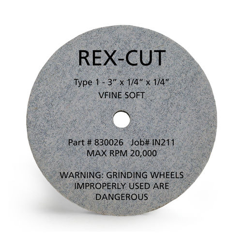 Schleifteller für Schleifarbeiten - 830027 - Rex-Cut Abrasives - zur Endbearbeitung / Entgrat / flach