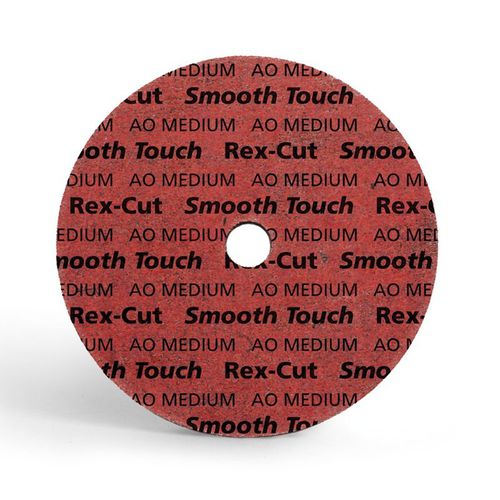 Schleifteller zur Endbearbeitung - Smooth Touch - Rex-Cut Abrasives - Entgrat / flach / Aluminiumoxid