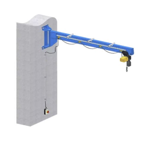 Wandmontierter Drehkran - IPE - GIS AG - 180° / mit Elektrosteuerung / drehbar