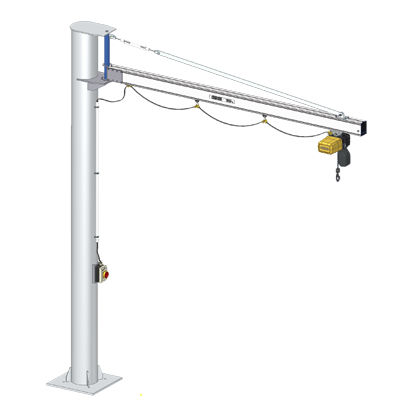 Aluminium-Drehkran - GISKB - GIS AG - Säulen / 270° / für Hubanwendungen