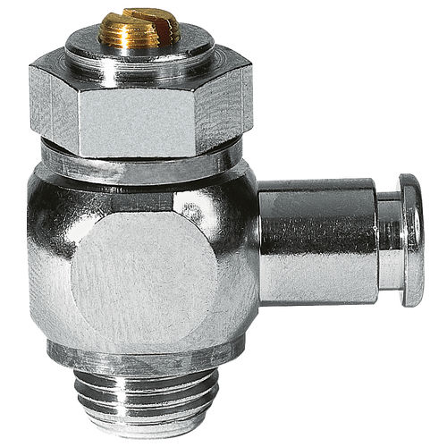 Durchsatzkontrollventil - DRV series - ZIMMER GROUP - Kolben / manuell / Stell