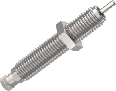Stoßdämpfer - PowerStop PAE series - ZIMMER GROUP - hydraulisch / Industrie / Edelstahl