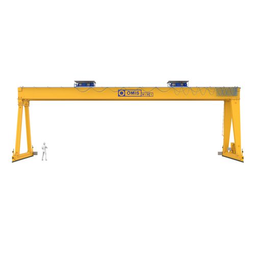 Schienenmontierter Portalkran - CVB - OMIS - für Container / für Schifffahrtsanwendungen / für Modulgebäudebau