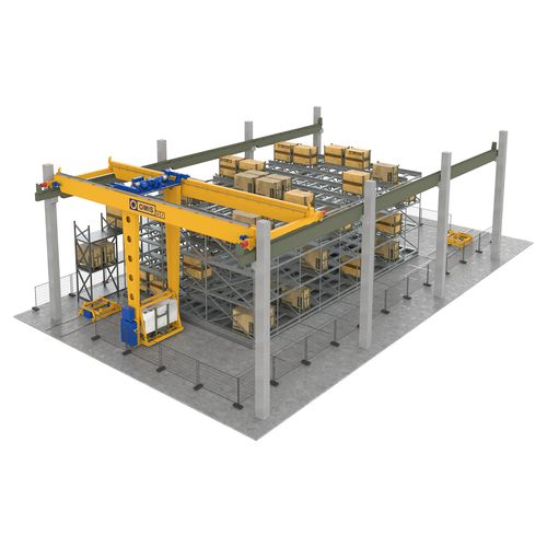 Vertikales automatisches Lagersystem - OMIS - horizontal / für Kassette / für Lagerhallen