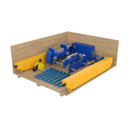 Einträger-Laufkran - KIT - OMIS - Zweiträger / mit Leichthebesystem / großformatig