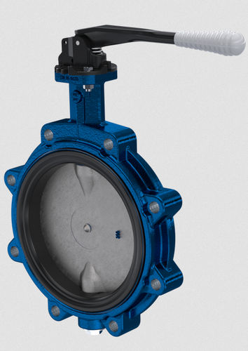 Absperrklappe - AK02 - NieRuf Gmbh - Hebel / für Wasser / für Gas
