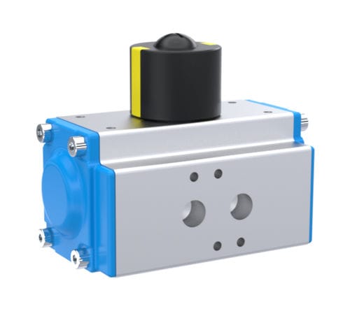 Pneumatischer Ventilantrieb - AN02 - NieRuf Gmbh - 90° / Schrauben / doppeltwirkend