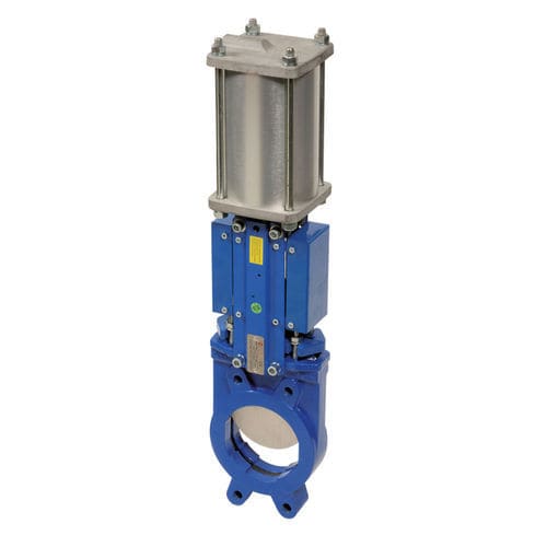Plattenschieber - SR01  - NieRuf Gmbh - pneumatisch / Steuerung / für Gas