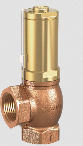 Entlastungsventil für Gas - UV02  - NieRuf Gmbh - Messing / für Fluide / Bronze