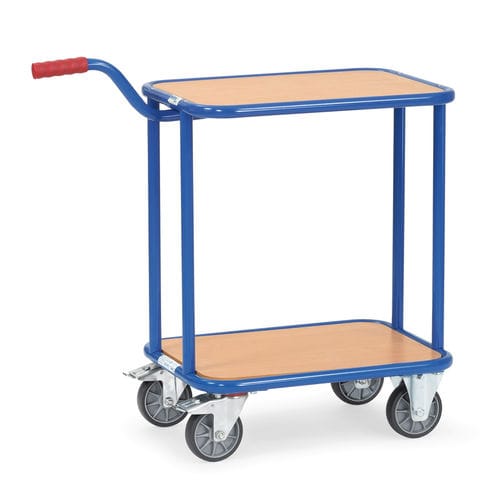 Transportwagen - 1164 - fetra - Stahl / 2 Ebenen / Platten