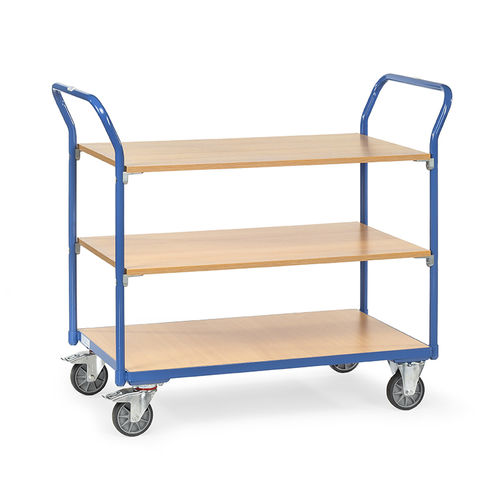 Transportwagen - 1800,1802 - fetra - Stahl / Plattform / 3 Ebenen