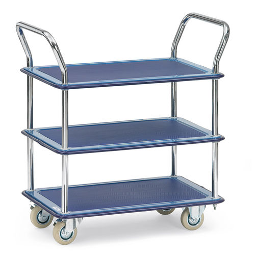 Transportwagen - 3113 - fetra - Metall / Plattform / 3 Ebenen