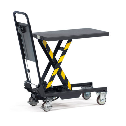 Scherenhubtisch - 6831 - fetra - hydraulisch / pedalbetrieben / mobil