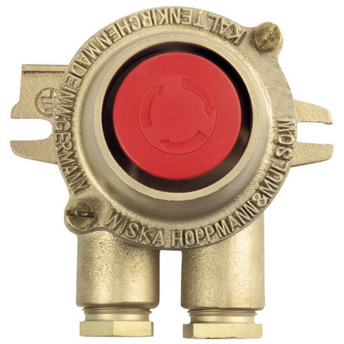 Pilzdrucktaster - 722 series - WISKA Hoppmann GmbH - Notausschalter / IP56