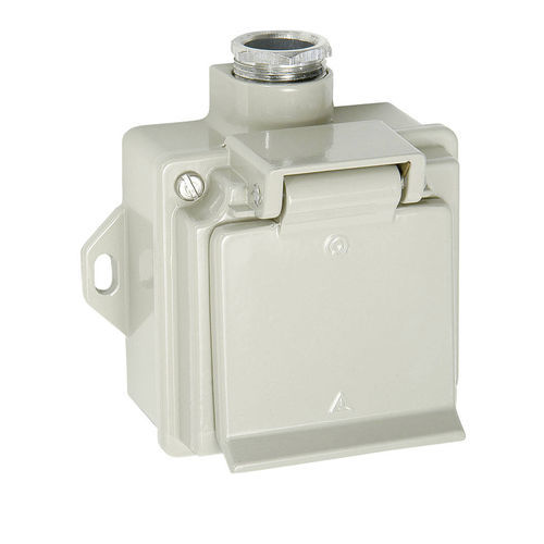 Wandmontierte Steckdose - 722941 - WISKA Hoppmann GmbH - Einbau / IP44