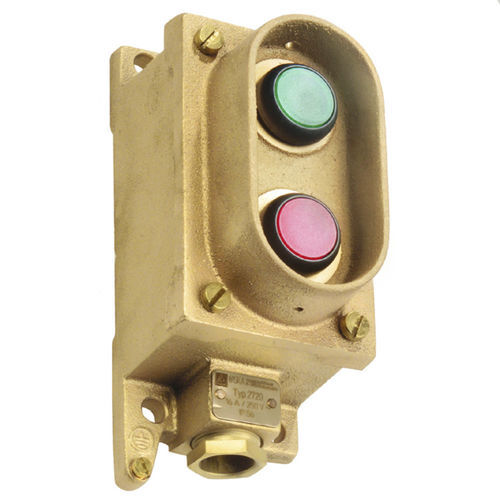 Wasserdichter Drucktaster - 2720 series - WISKA Hoppmann GmbH - IP56 / beleuchtet / mit Meldeleuchte