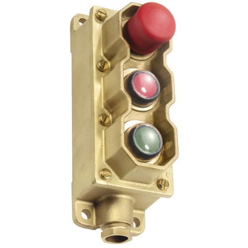 Notausschalter-Drucktaster - 3720 series - WISKA Hoppmann GmbH - wasserdicht / robust / IP56