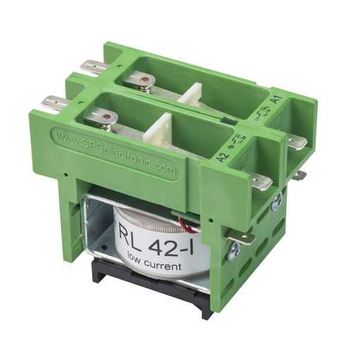 Elektromechanisches Relais / Hochspannung - RL 42-l - SPS electronic GmbH - 24 VDC / Faston Verbindung / Hochfrequenz