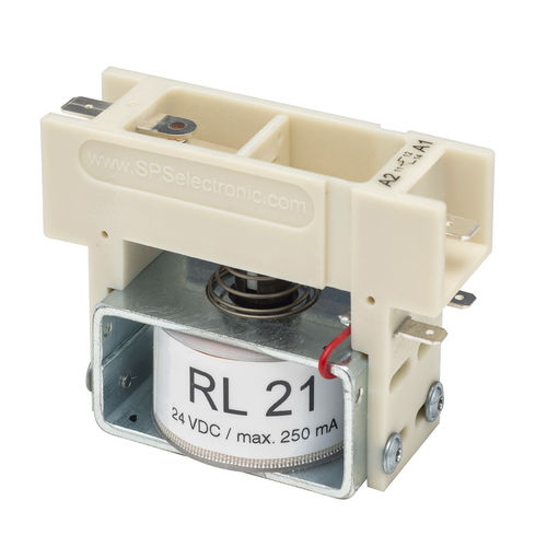 Elektromechanisches Relais / Hochspannung - RL 21 - SPS electronic GmbH - 24 VDC / Faston Verbindung / für Motor