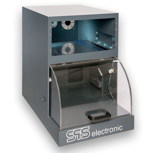 Desktop-Gehäuse - HB 2100 - SPS electronic GmbH - rechteckig / PVC / aus Acrylglas