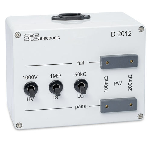 Simulationsprüfgerät - D 2012 - SPS electronic GmbH - Ableitstrom / Isolation / manuell