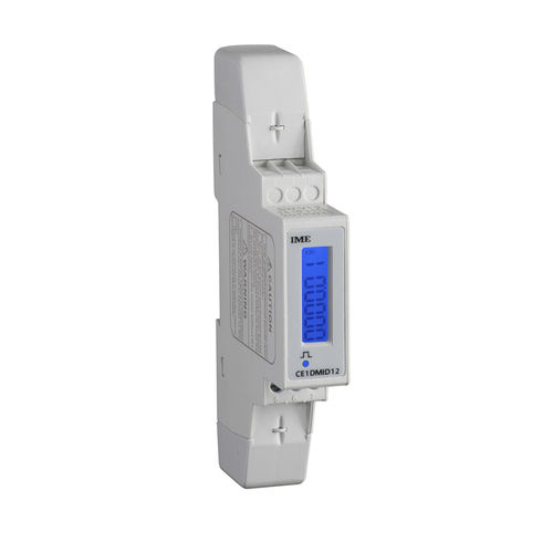 Einphasiger elektrischer Energiezähler - Conto D1 MID - IME Spa - für DIN-Schiene / MID-zertifiziert / Impulsausgang