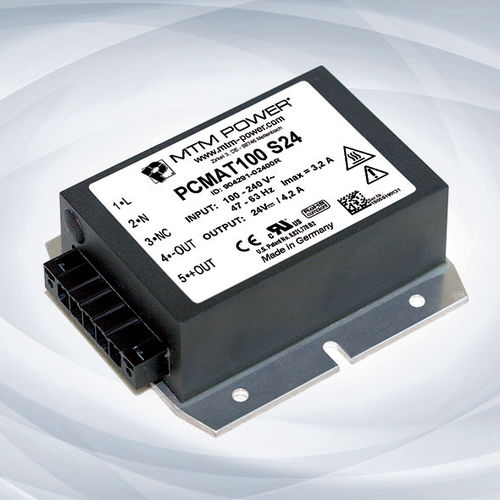 Verkapselte Stromversorgung - PCMAT100 S24 - MTM Power Messtechnik Mellenbach GmbH - AC/DC / Einfachausgang / mit Überlastschutz