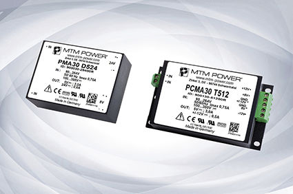 DC/DC-Stromversorgung - PCMA30 D series - MTM Power Messtechnik Mellenbach GmbH - AC/DC / Doppelausgang / CE