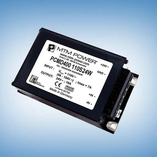 Galvanisch getrennter DC/DC-Wandler - PCMD400 80S12W - MTM Power Messtechnik Mellenbach GmbH - auf Rahmen / Industrie / mit breitem Eingangsbereich