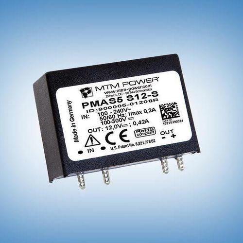 Stromversorgung für Leiterplatten - PMAS5 S24-S - MTM Power Messtechnik Mellenbach GmbH - AC/DC / Einfachausgang / CE